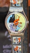 Montre Swatch, GK269, cartoon