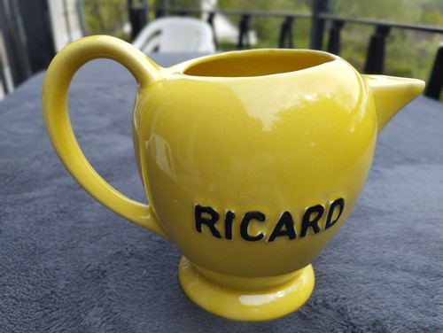 Pichet ricard jaune - pichet, ancien