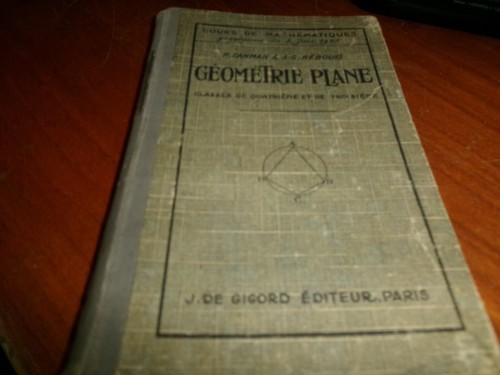 Ancien livre scolaire - livre, 1929