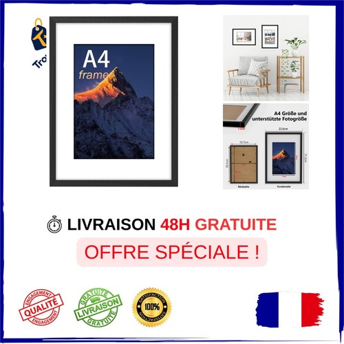 Cadre photo bois mdf - photo,