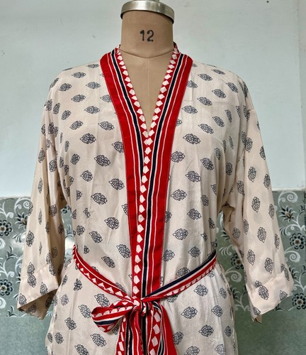 Robe kimono longue - robe, en