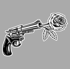 HEART SHOT REVOLVER AVEC ROSE