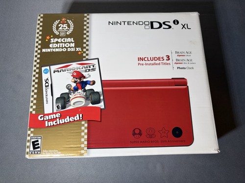 Nintendo dsi red - nintendo, mario