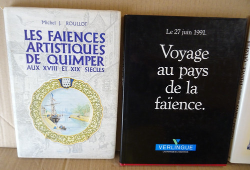 Lot livres faïences - lot, de