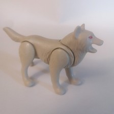 Playmobil 4809, loup gris clair, chevalier du loup, Moyen Age