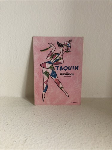 Ancienne carte parfumée - carte,