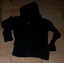 Veste Velours Ras Noire Taille M