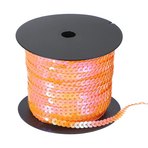 Ruban sequins plats ronds - ruban,