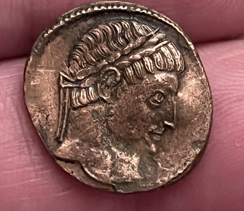 Pièce romaine constantin - constantin, i