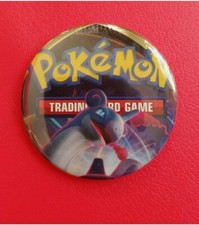 Pokemon 2.25" Genuine Trading Card Game Wrapper pin back Button Lampras