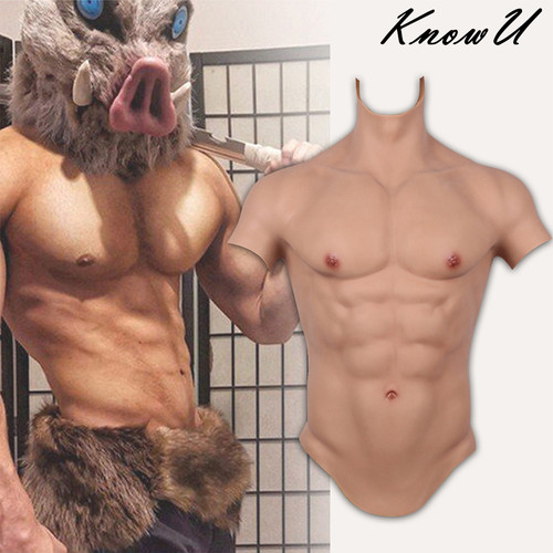 Déguisement faux muscle homme - faux,