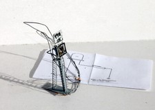 SIGNAL DE VOIE FERROVIAIRE HO, LIMITEUR DE VITESSE 130, 120 SEMAPHORE + NOTICE!