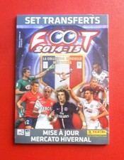 PANINI FOOT 2014 / 15 SET TRANSFERTS extra stickers sous BLISTER Ligue 1 mercato