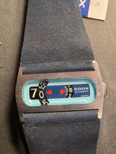 Vintage montre guichet edox - vintage,