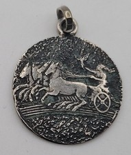 Pendentif Médaille Argent