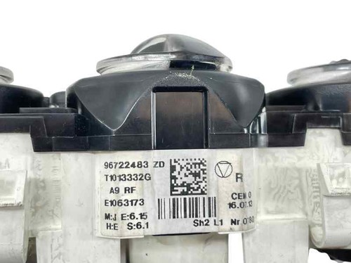 96722483zd commande chauffage - 96722483zd,