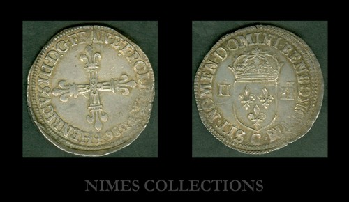 Monnaie royale henri iii - iii,
