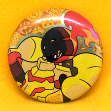 Volcanion Pokemon Pin Badge