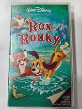 VHS DISNEY ROX ET ROUKY VF LES