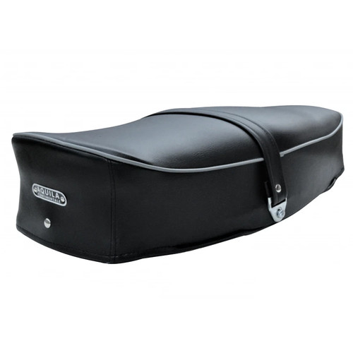 Selle noire avec plaque - noire,