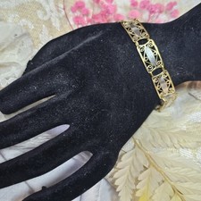 Bracelet ancien plaqué - bracelet,