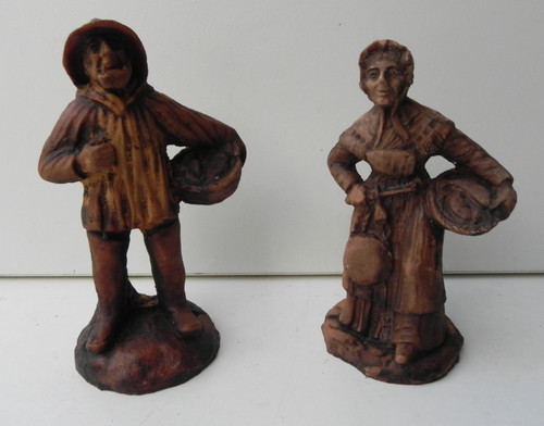 Statuette resine couple de - en,