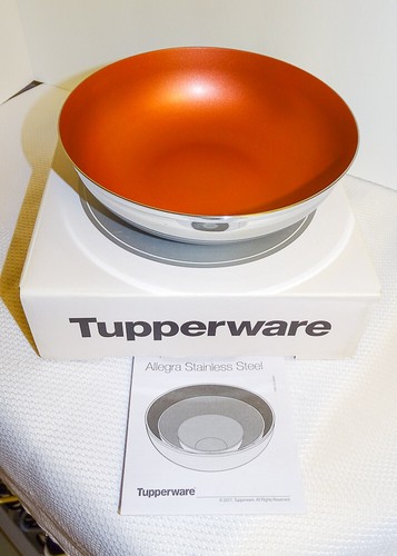 Tupperware allegra stainless - tupperware,
