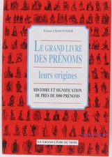 Le grand livre des prenoms