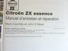 Citroën ZX essence - Coombs