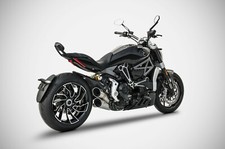 Zard Silencieux Lot Complet 2-1-2 Ducati X Diavel Modèle 2016 - 2019