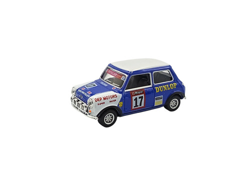 Mini cooper racing - racing, blue