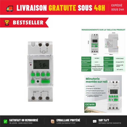 Wattive programmateur horaire - wattive,