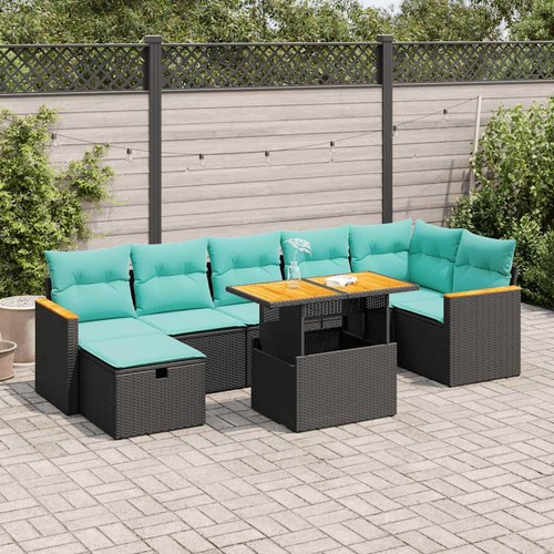 Salon jardin avec coussins - de,