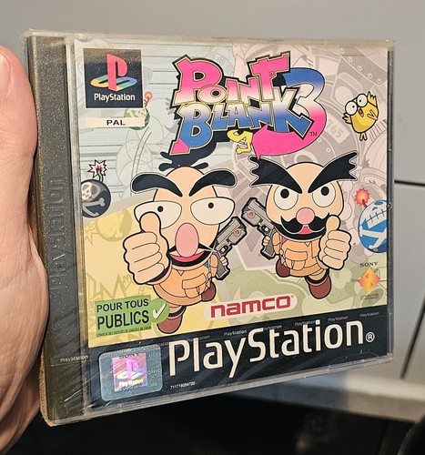 Point blank ps1 playstation - point,