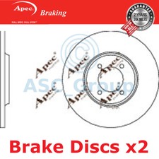 2x Apec BRAKING 264mm Uni OE