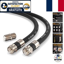 Câble coaxial rg6 avec - câble,