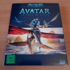 Rare : Blu-Ray 3D + Version 2D + Bonus du Film Avatar La Voie de L'eau 4 Disques