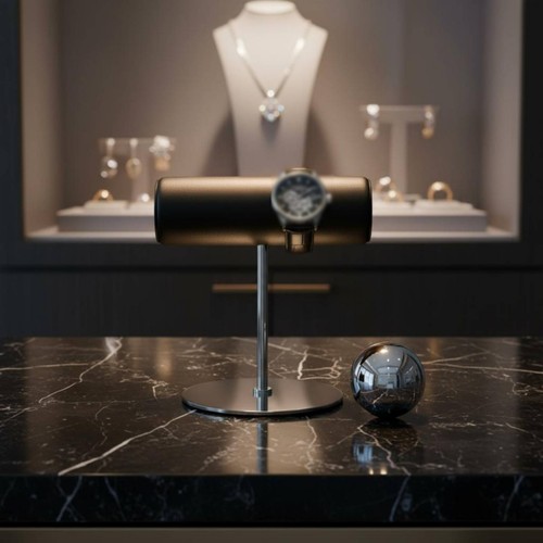 Support montre cuir - montre,
