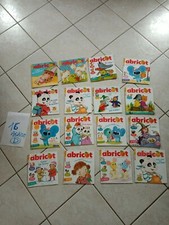  lot 16 magazines enfants-ABRICOT-2/5 ans Jeunesse-lecture-2016/2020-free port !