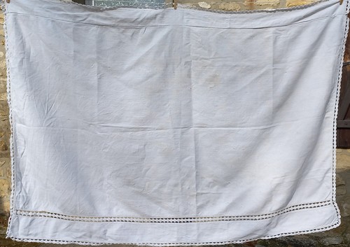 Tissu ancien blanc - ancien, drap
