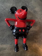 Tirelire Mickey en fonte d'aluminium - Années 30.