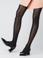 Collant fantaisie FIORE LOLLO 30 DEN noir T2 T3 T4