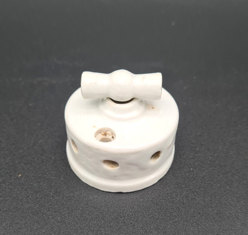 Ancien interrupteur porcelaine