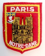 écusson paris notre dame - Écusson, notre-dame
