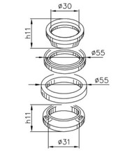 Kit roulement colonne