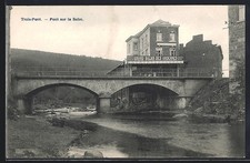 CPA Trois-Ponts, Pont sur la Salm 