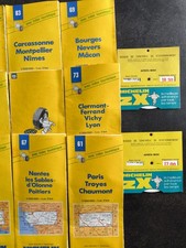 Lot 18 Cartes Routières