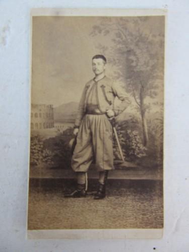 Cdv zouave pontifical - pontifical, second