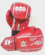 MONTANA - GANTS DE BOXE INITIATION HAWK MULTI BOXES COLORIS ROUGE 8 OZ