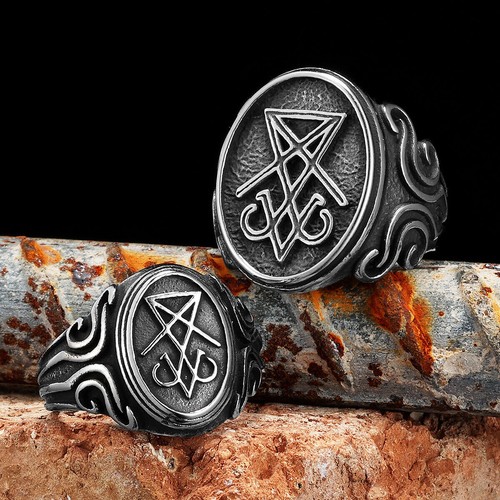 Bague punk acier - en, inoxydable